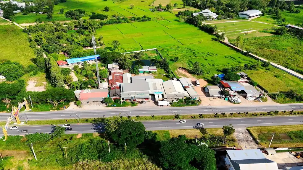 Highway 2 frontage — 5+ rai land for sale, Tha Phra, Khon Kaen, photo 4