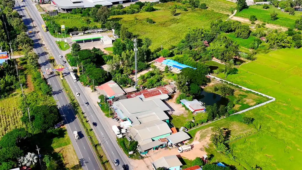 Highway 2 frontage — 5+ rai land for sale, Tha Phra, Khon Kaen, photo 6