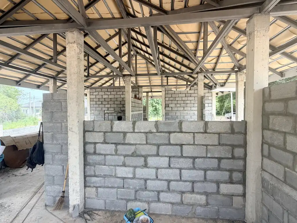 Two brand-new 3-bedroom homes under construction in Ban Lueam, Udon Thani, Thailand, photo 6